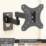 Soporte de pared orientable para TV