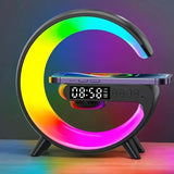 Cargador inalámbrico multifunción con luz RGB