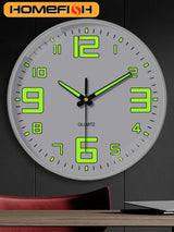 Reloj de pared luminoso de 20 cm