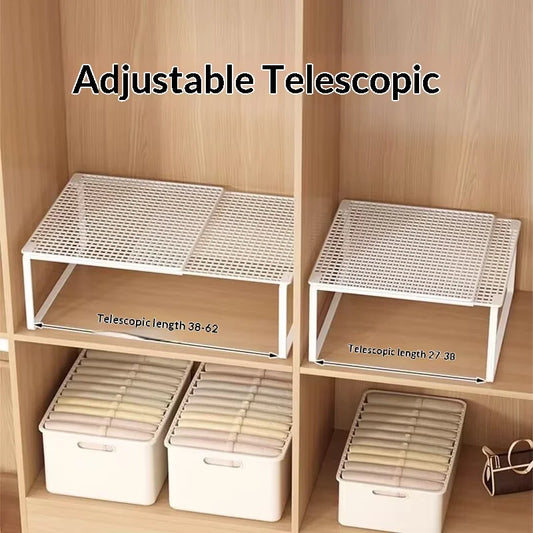 Organizador de armario extensible por niveles