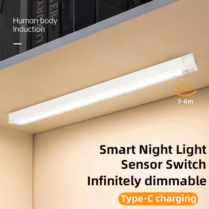 Luz LED con sensor de movimiento recargable