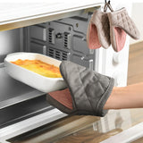 Manopla de horno de silicona con forma de pez