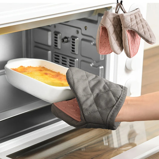 Manopla de horno de silicona con forma de pez
