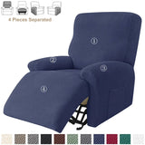 Jacquard Stretch Recliner Sofa Covers Elastic Split Armchair Chair Cover Non-Slip Chairs Slipcovers for Living Room