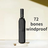 Paraguas automático antiviento de 72 varillas