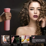 Set de 6 cepillos de peluquería con pulverizador