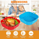 Moldes de silicona para freidora de aire