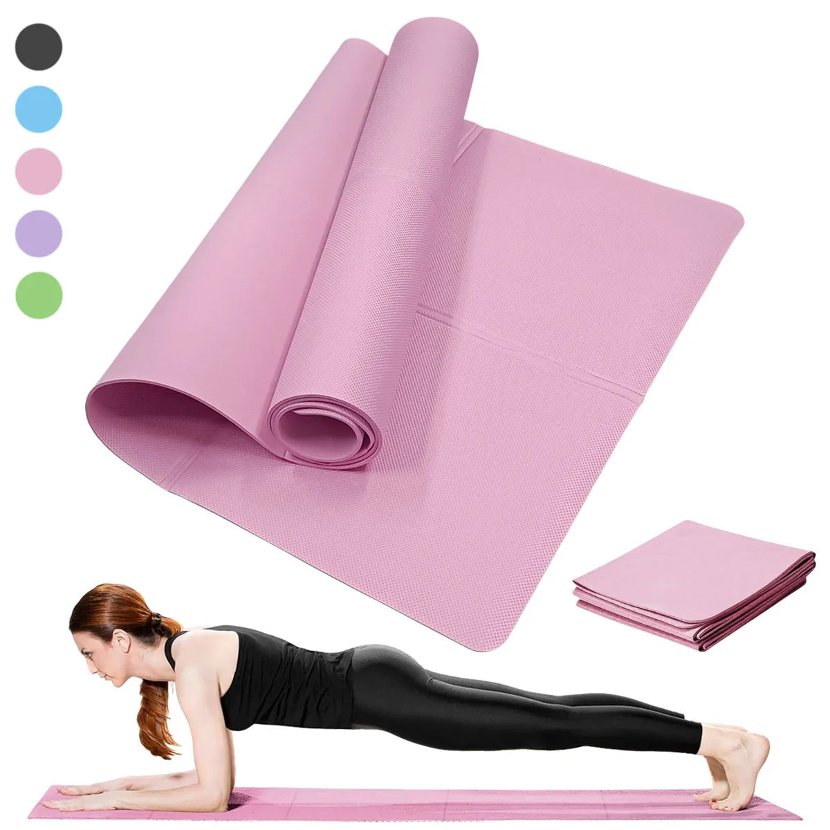 Esterilla de yoga y pilates 3-6 mm