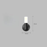Aplique LED cristal blanco/dorado moderno