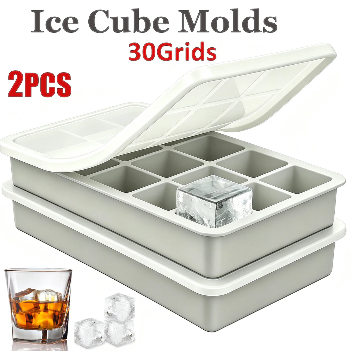 Cubitera de silicona de 15 huecos