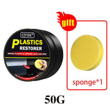 Restaurador de plásticos del coche (negro intenso)