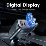 Cargador de coche USB-C 105W carga rápida