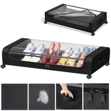 Cajas bajo cama con ruedas y tapa (organizador extraíble)
