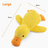 Pato de peluche para dormir con tu perro