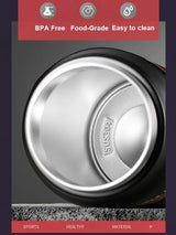 Termo de acero inoxidable portátil