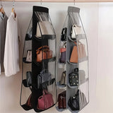 Organizador colgante de bolsos para armario