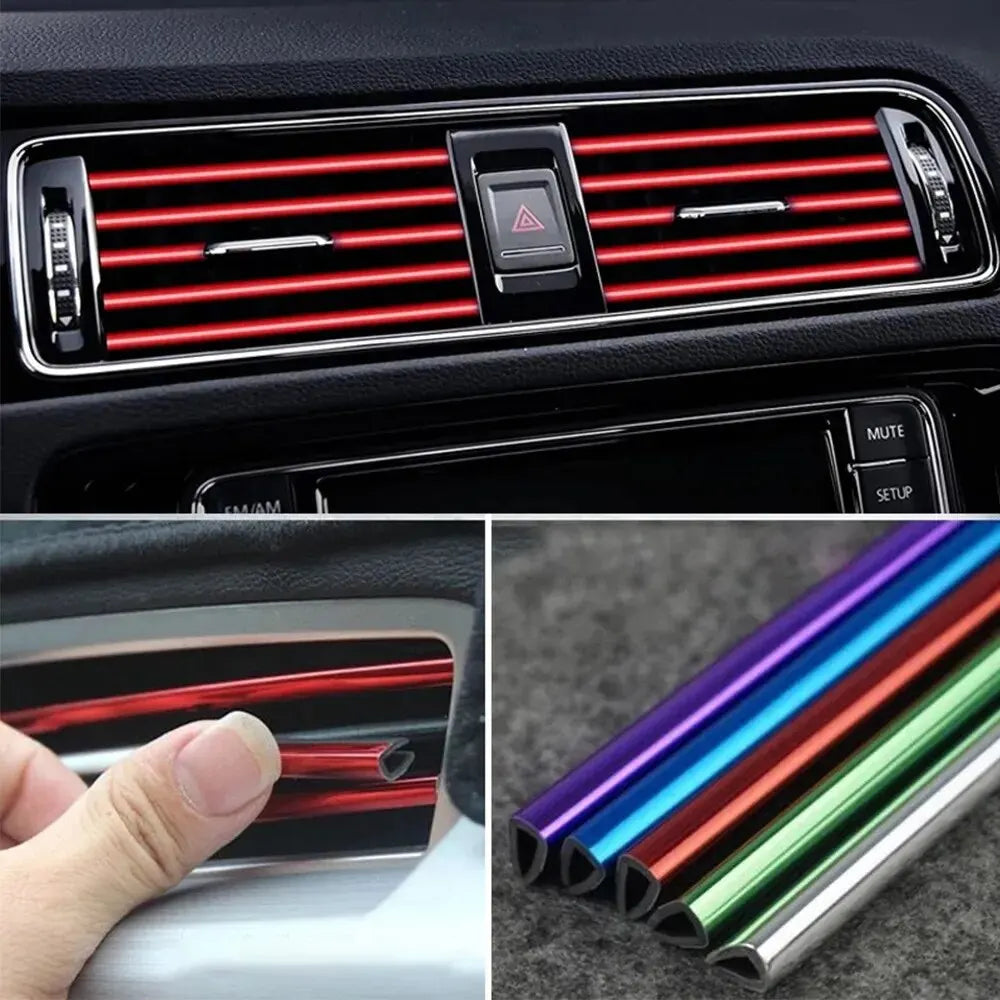 Molduras decorativas para las rejillas del coche (10 uds)