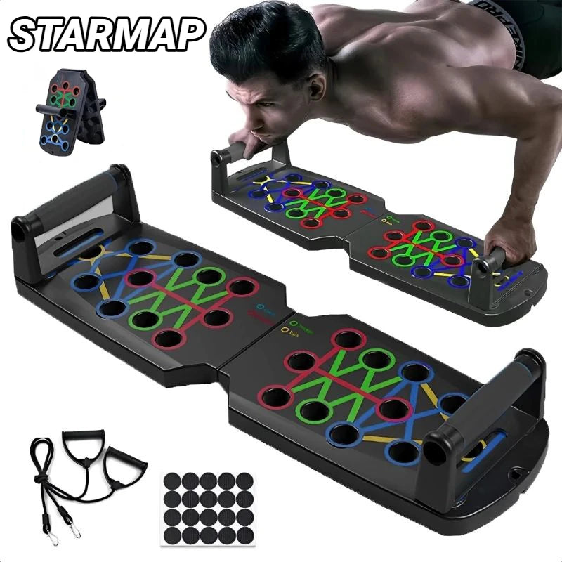 Tabla de flexiones plegable multifunción