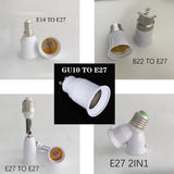 Adaptador de portalámparas E27 triple