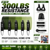 Set de bandas de resistencia 300 lb