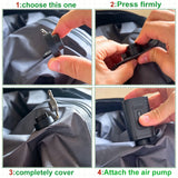 Bolsas de vacío para maleta con bomba