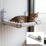 Hamaca de ventana para gatos con ventosas