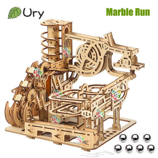 Puzzle 3D de madera: catapulta eléctrica