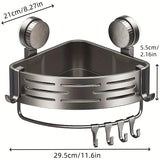 Estante de ducha con ventosa