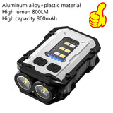 Mini linterna LED recargable con imán