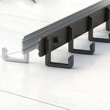 Perchero de pared sin taladro