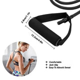 Bandas elásticas con asas para entrenar