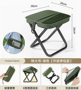 Taburete plegable ligero con bolsa de hombro