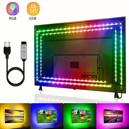 Tira LED RGB 5V USB (rollo)