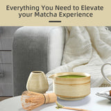 Set de matcha de bambú (4 piezas)