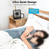 Ventilador de mesa plegable recargable