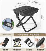 Taburete plegable ligero con bolsa de hombro