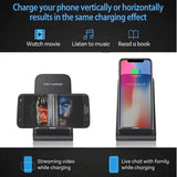Cargador inalámbrico rápido (compatible Samsung/iPhone)