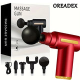 Pistola de masaje muscular portátil USB