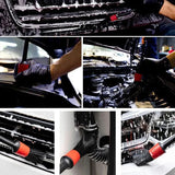 Kit de 5 cepillos de detailing para el coche