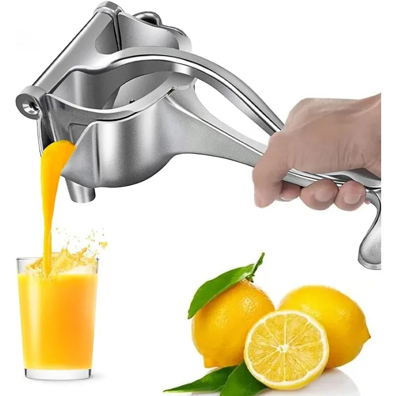 Exprimidor manual de cítricos metálico