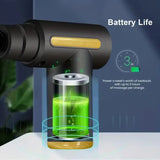 Pistola de masaje muscular portátil USB