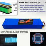 Batería de litio 48V 60Ah con BMS integrado