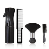 Kit de peluquería de 4 piezas con pulverizador