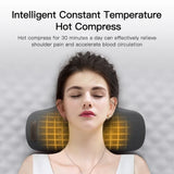 Almohada masajeadora cervical eléctrica con calor