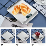 Báscula digital de cocina 10 kg con pantalla LED