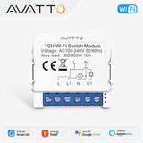 Interruptor inteligente WiFi de 1-4 canales