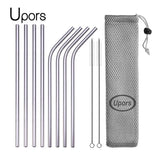 Pajitas reutilizables UPORS de acero 304