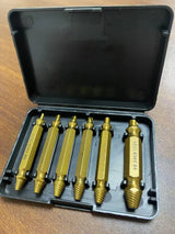 Extractor de tornillos dañados HSS (set de brocas)