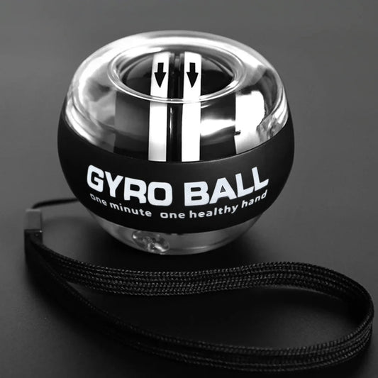 Bola giroscópica de muñeca autoarrancable con LED