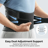 Faja lumbar deportiva de sujeción